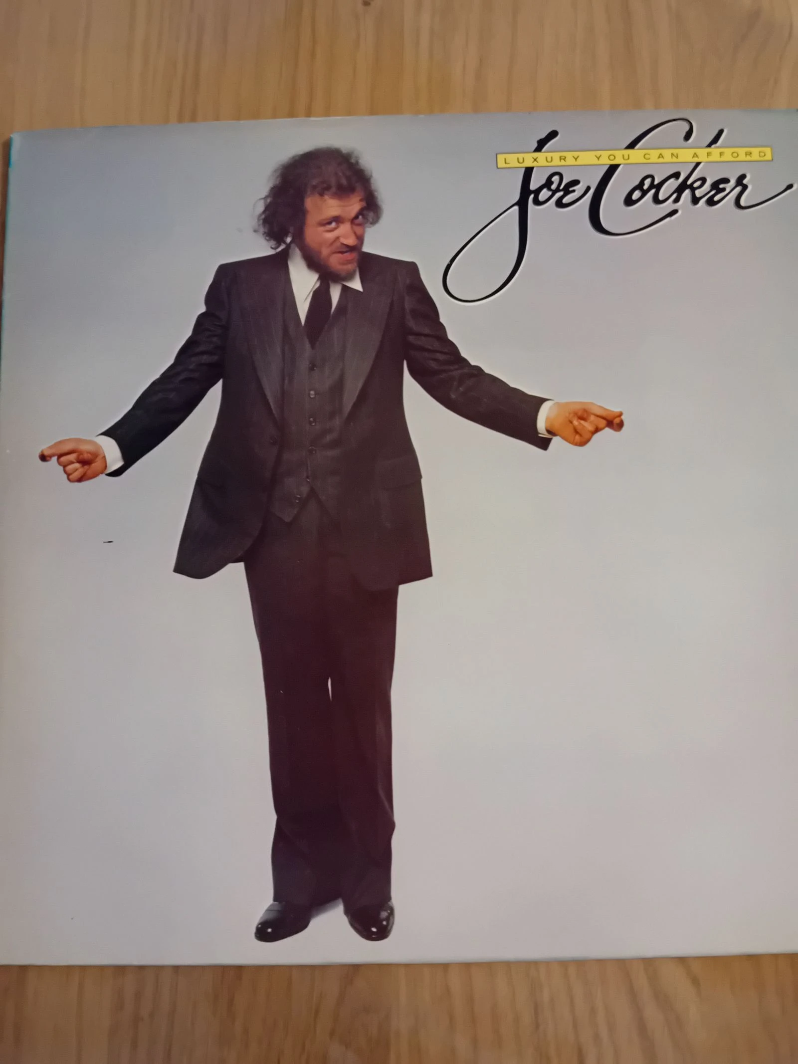 Lp 33t  joe Cocker  luxury you can affirme 1978